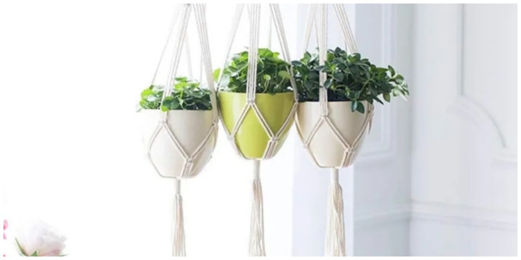 macrame plant hanger