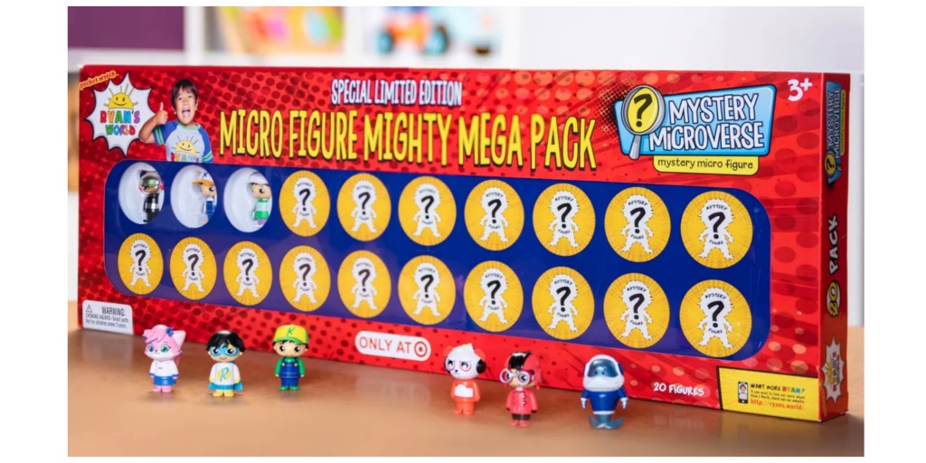 ryans world micro figure mighty mega pack