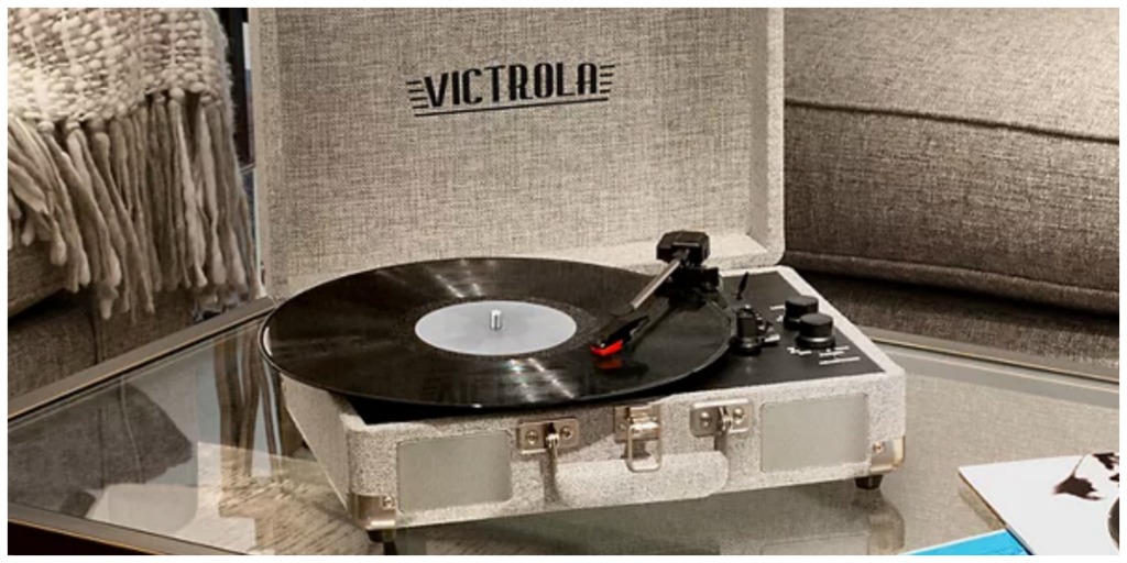 victrola record player