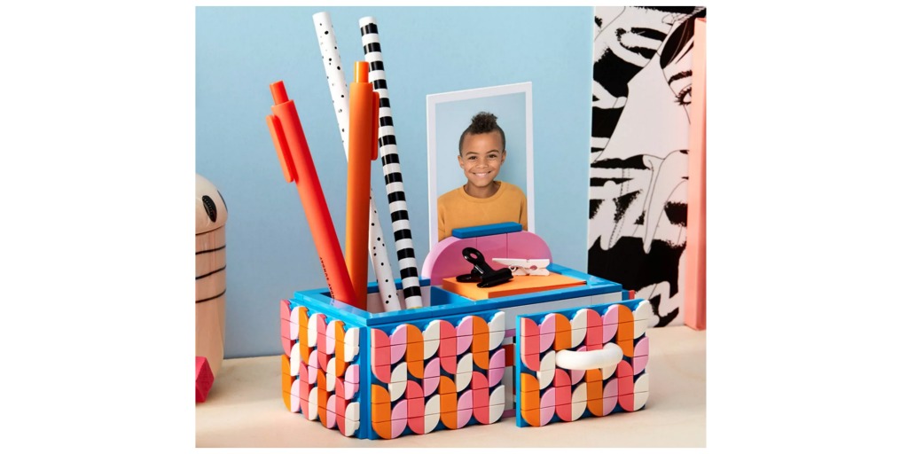 LEGO DOTS desk organizer