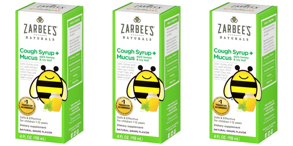 Zarbees naturals cough syrup