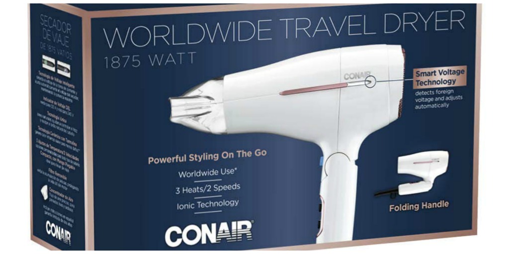 conair travel dryer