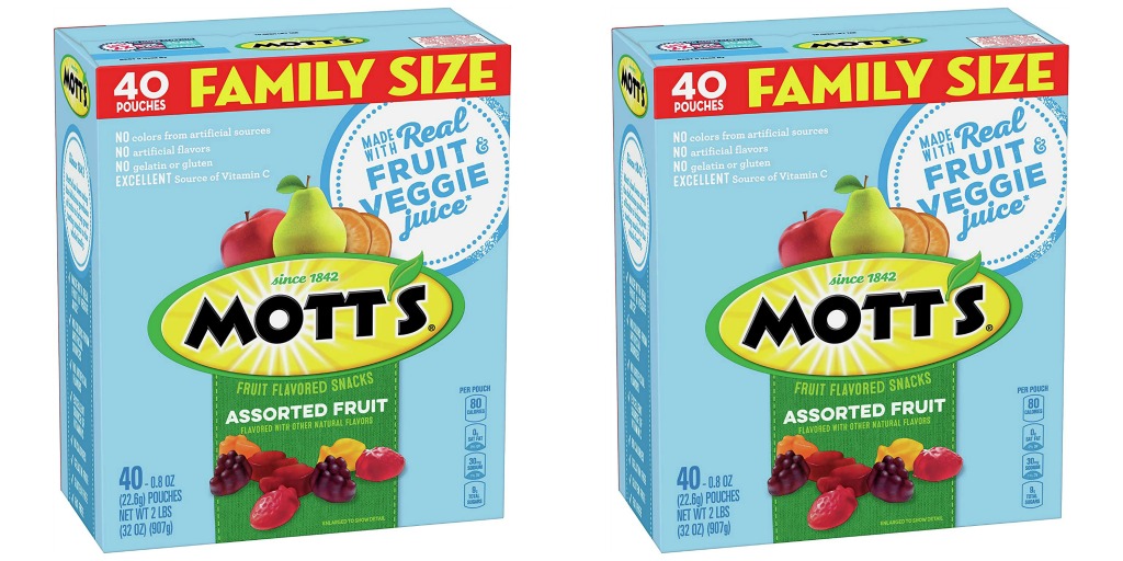 motts fruit snacks