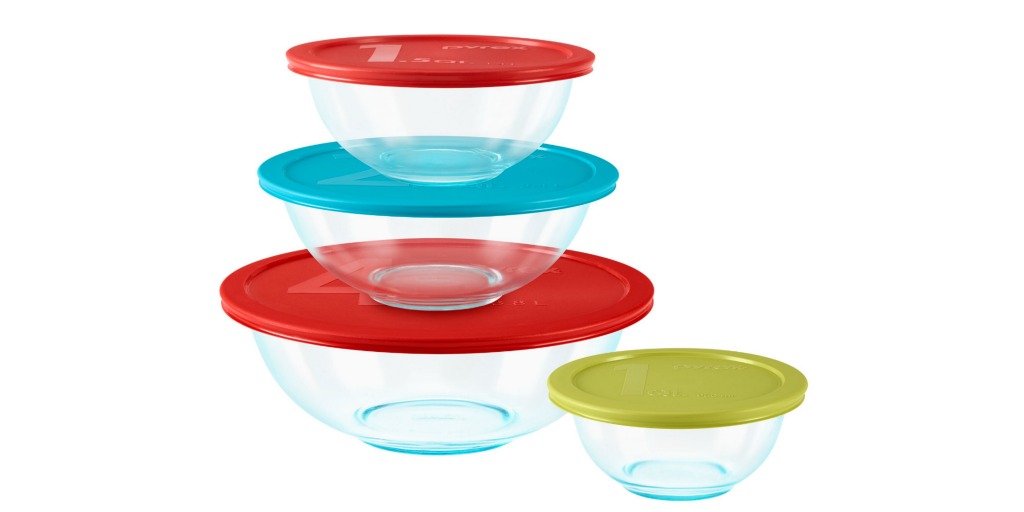 pyrex mixing bowl set