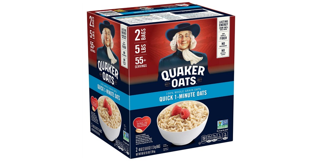 quaker oats quick 1 minute oats