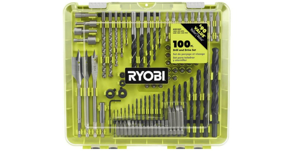 ryobi drill drive set