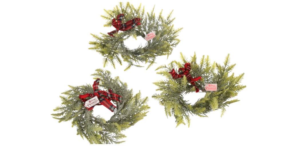 set of 3 wreaths