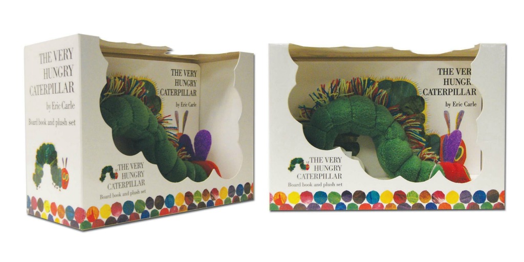 the very hungry caterpillar book plush set