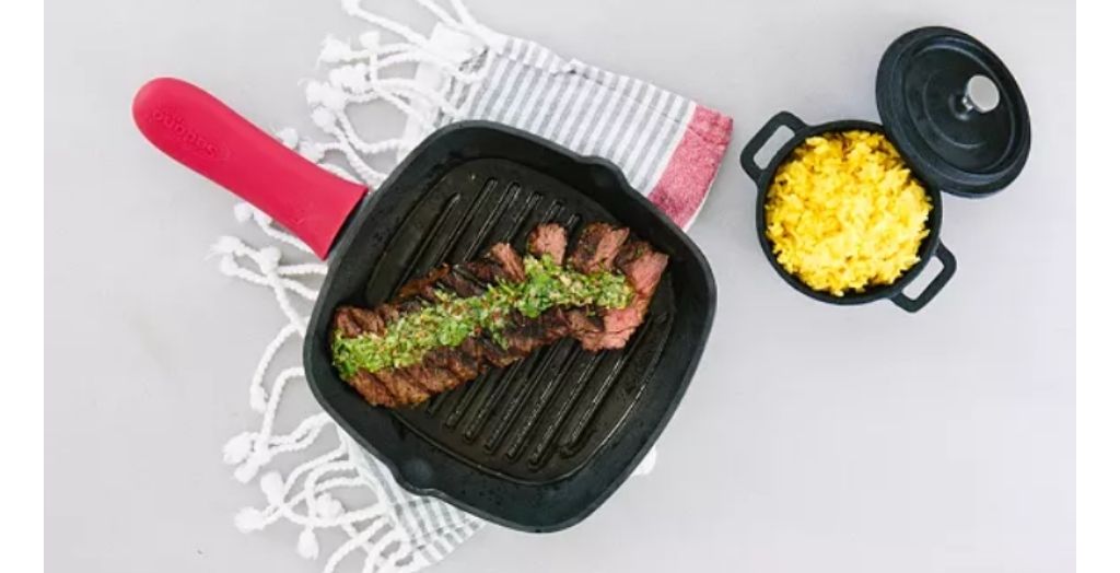 8 inch cast iron set