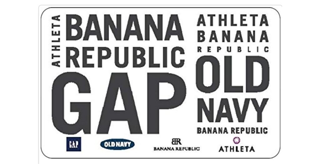 GAP gift card