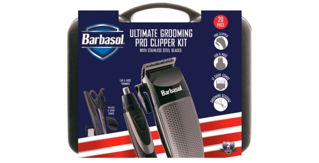 Barbasol ultimate grooming por clipper kit