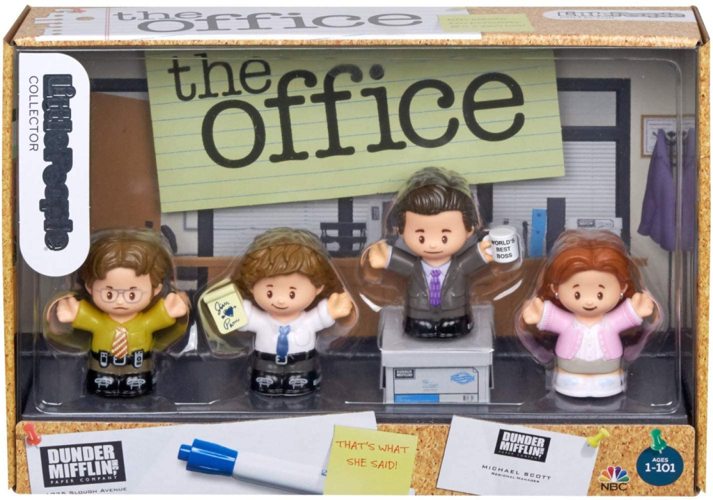 the office fisher price figure set