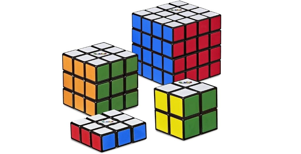 Rubik cube 4 pack