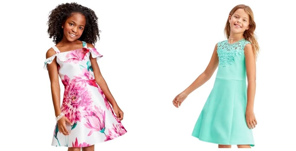 The Childrens Place girls Easter dresses