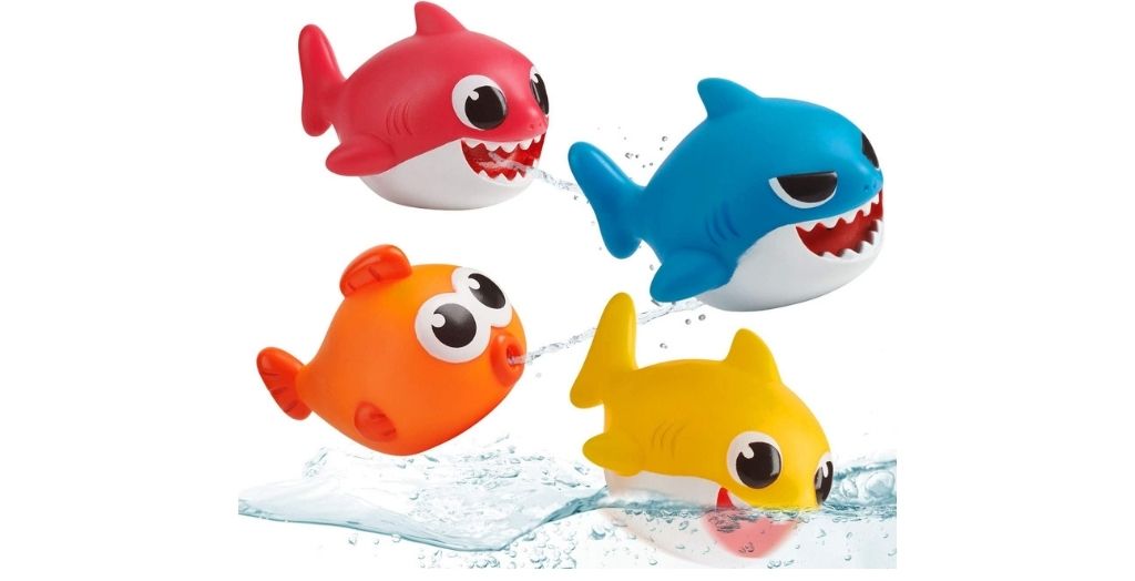 baby shark bath toys