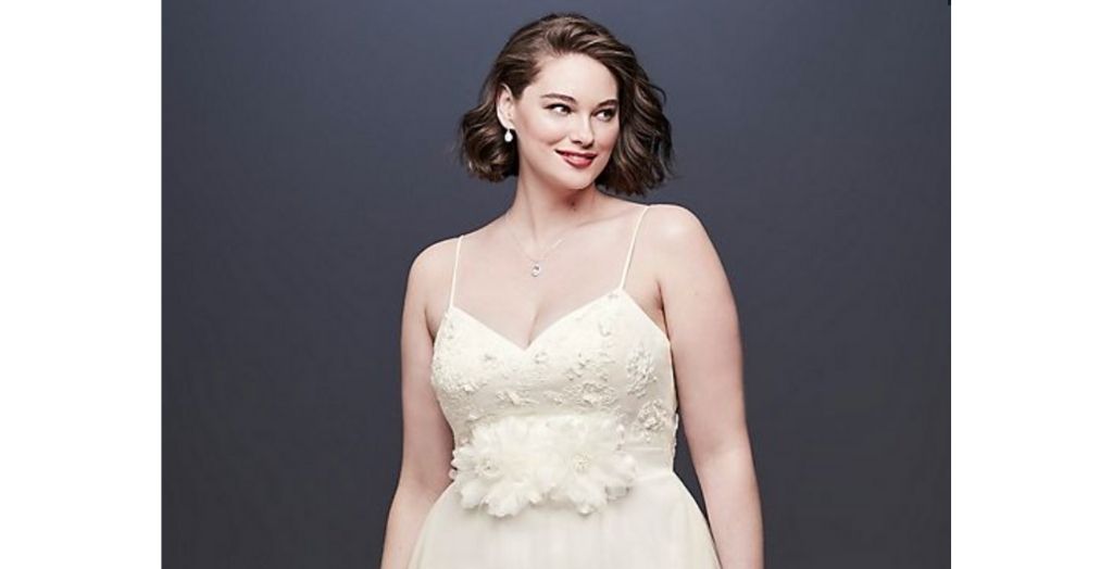 plus size wedding dress