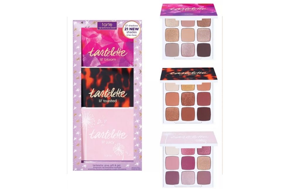 3 pack Tarte eyeshadow