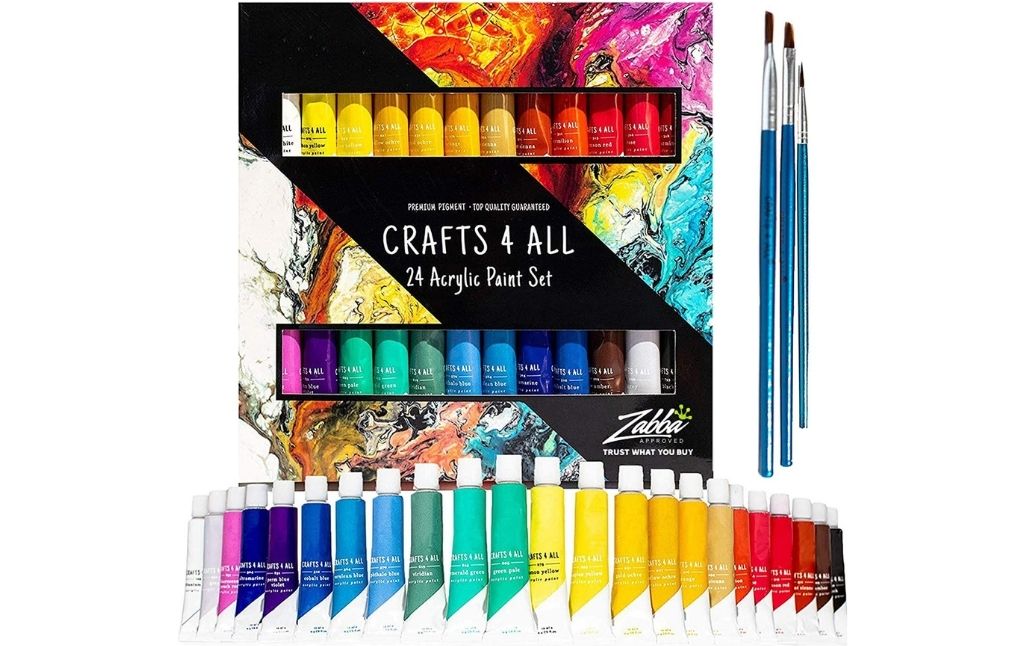 acrylic paint set