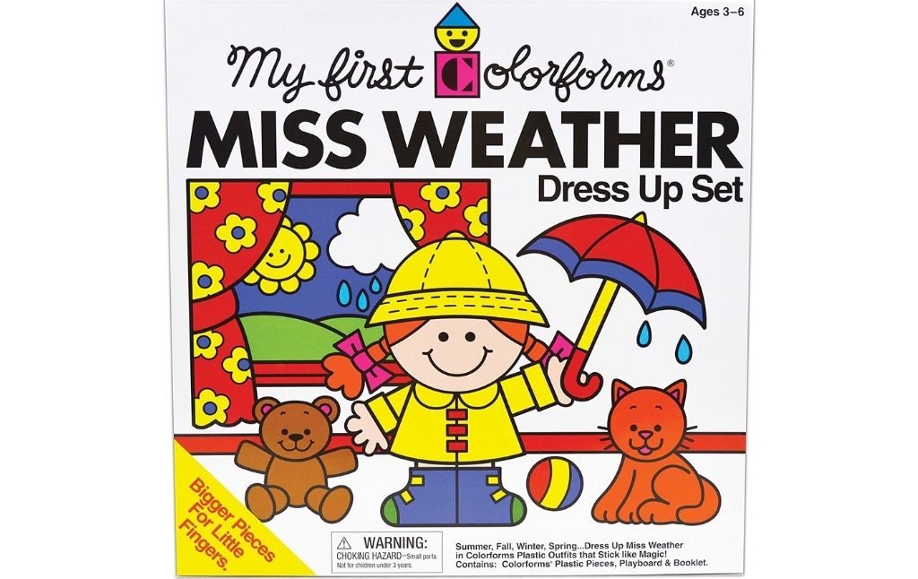 colorforms miss weather