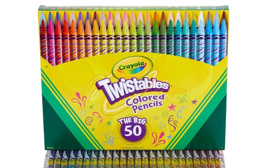 crayola twistable colored pencils