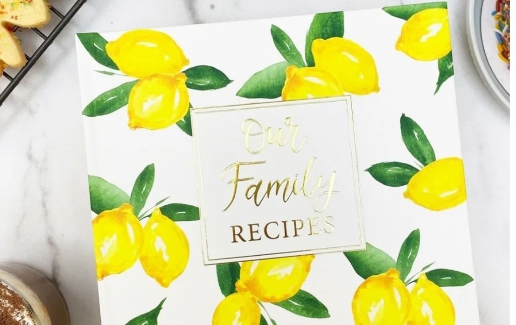 family recipes book