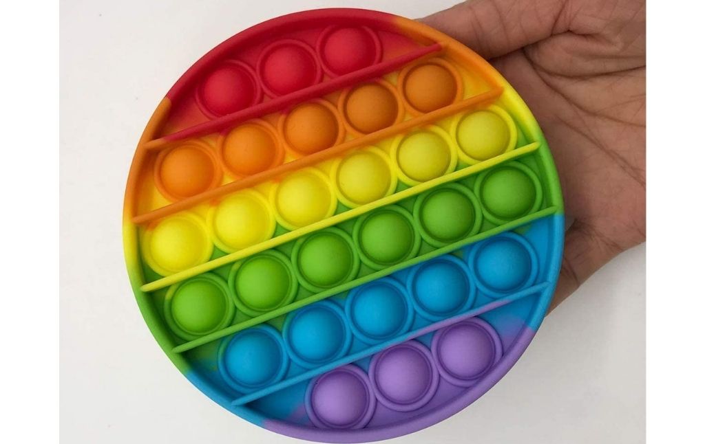 rainbow bubble toy