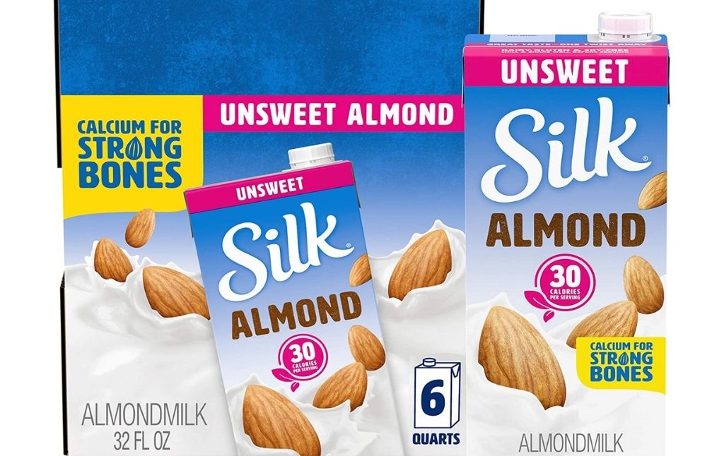 silk almond unsweet