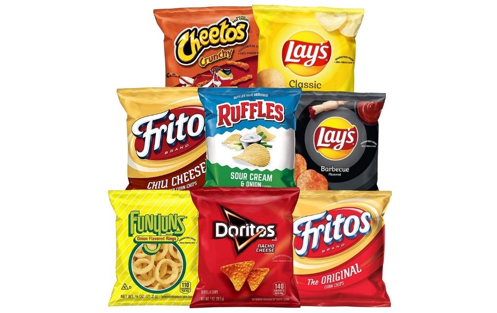 snack pack of chips