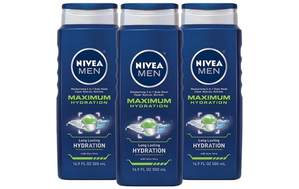 Nivea men body wash 3 pack