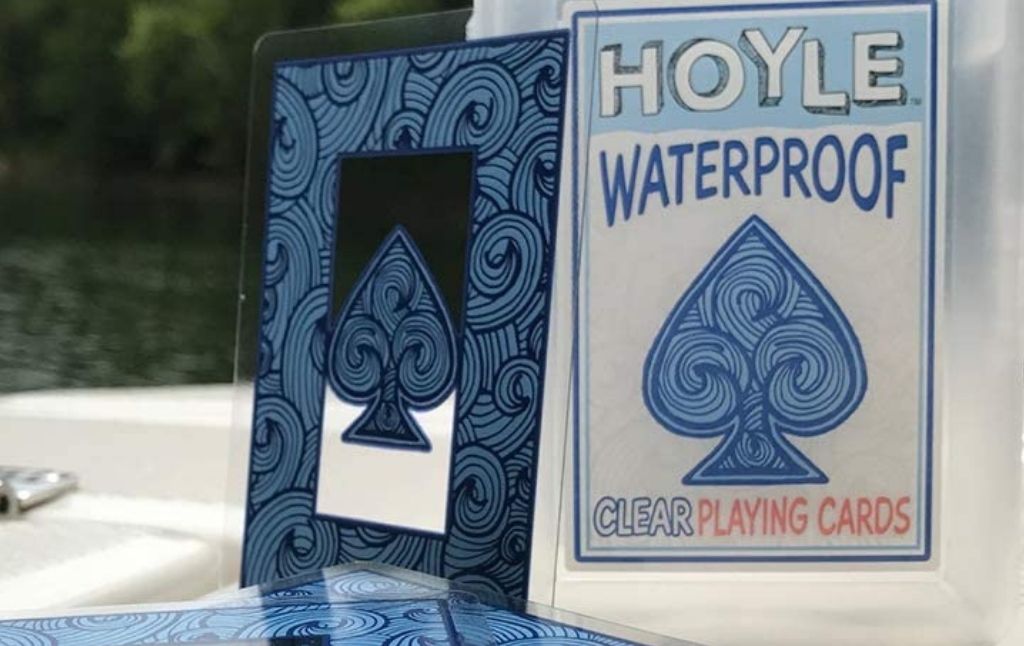 hoyle waterproof clear playing cards