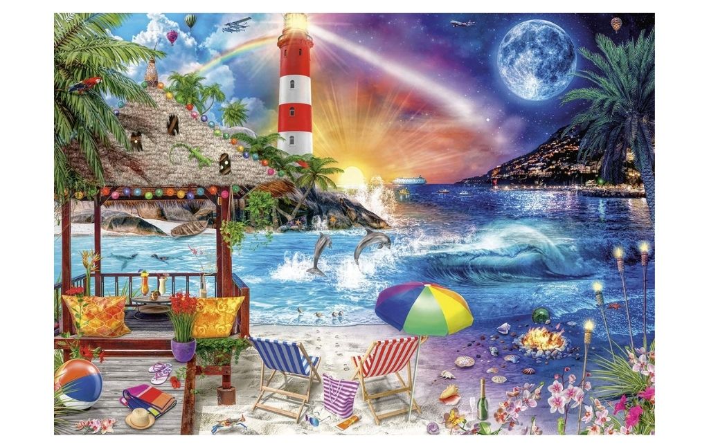 lifes a beach puzzle