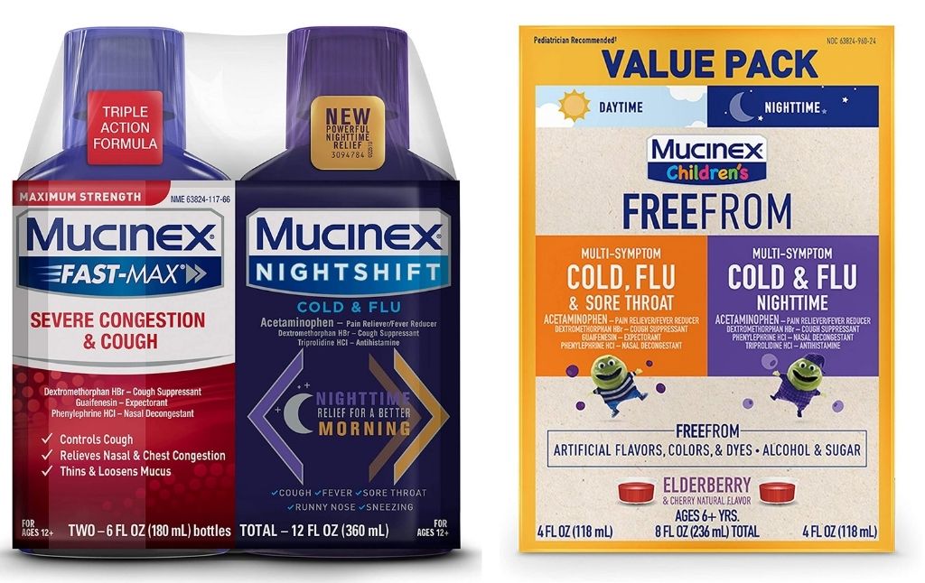 mucinex cold medicine