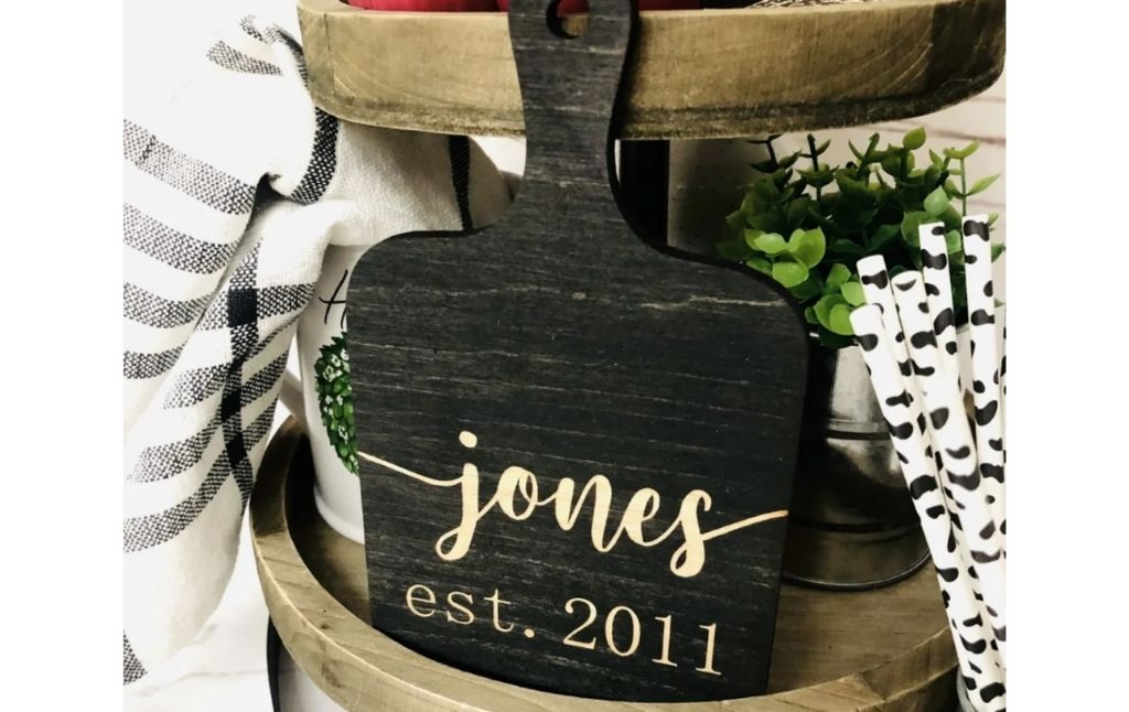 personalized cutting board