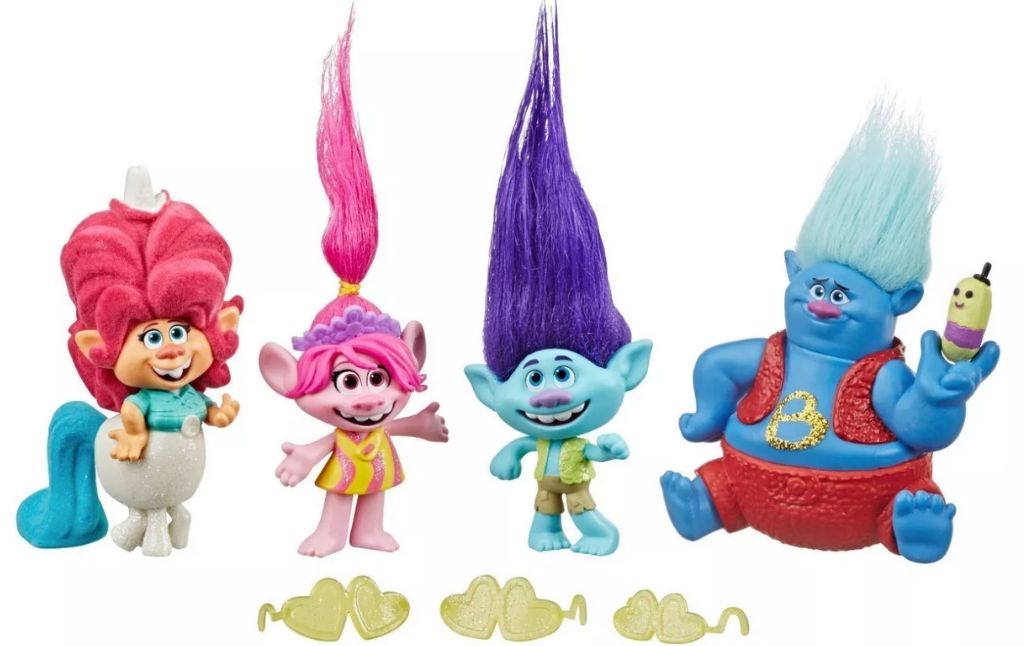 Trolls World Tour Lonsome Flats Mini Figure Collection Pack