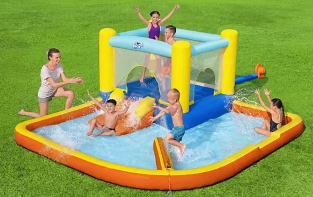 bounce house water park