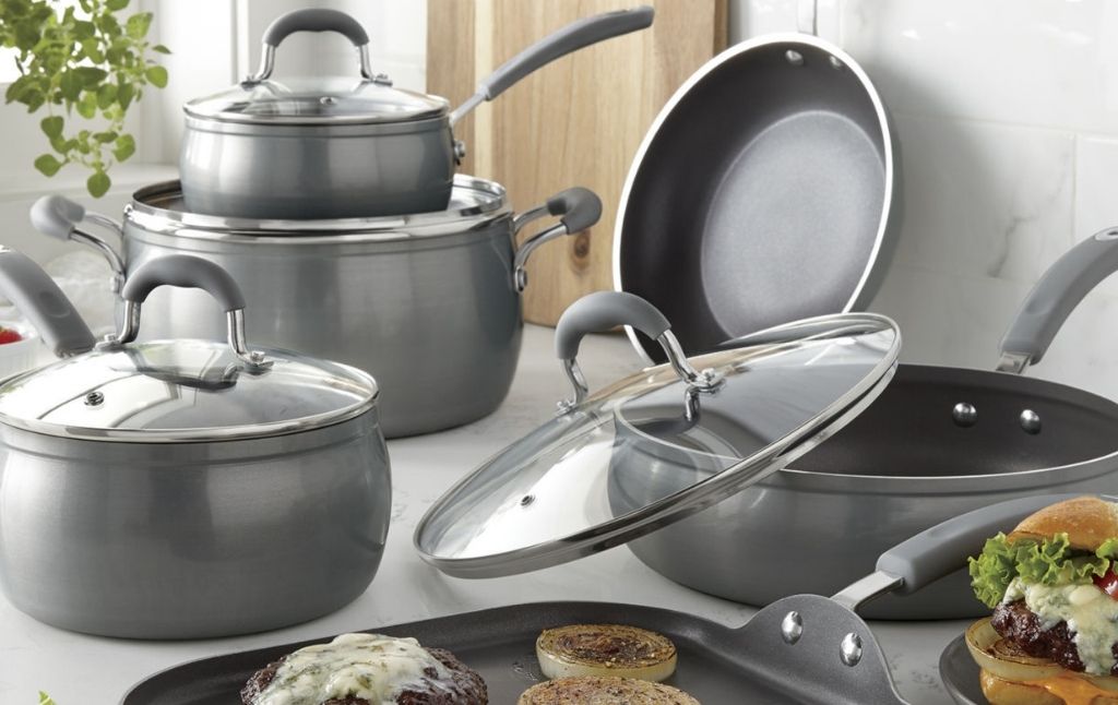 cooks 10 piece cookware set