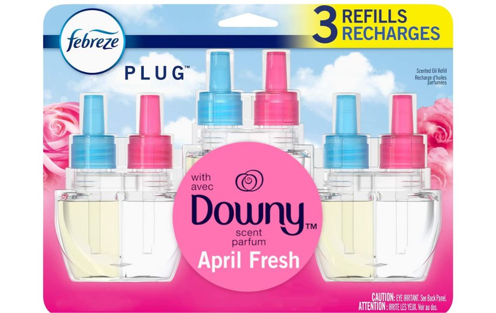 febreze plug in downy april fresh scent