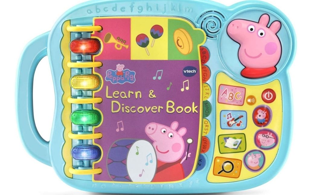 peppa pig learn discover book