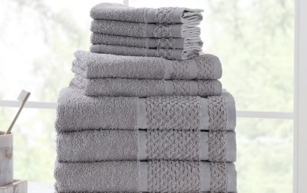 10 piece towel set