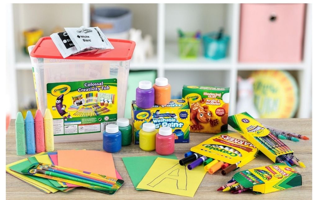 Crayola creativity tub