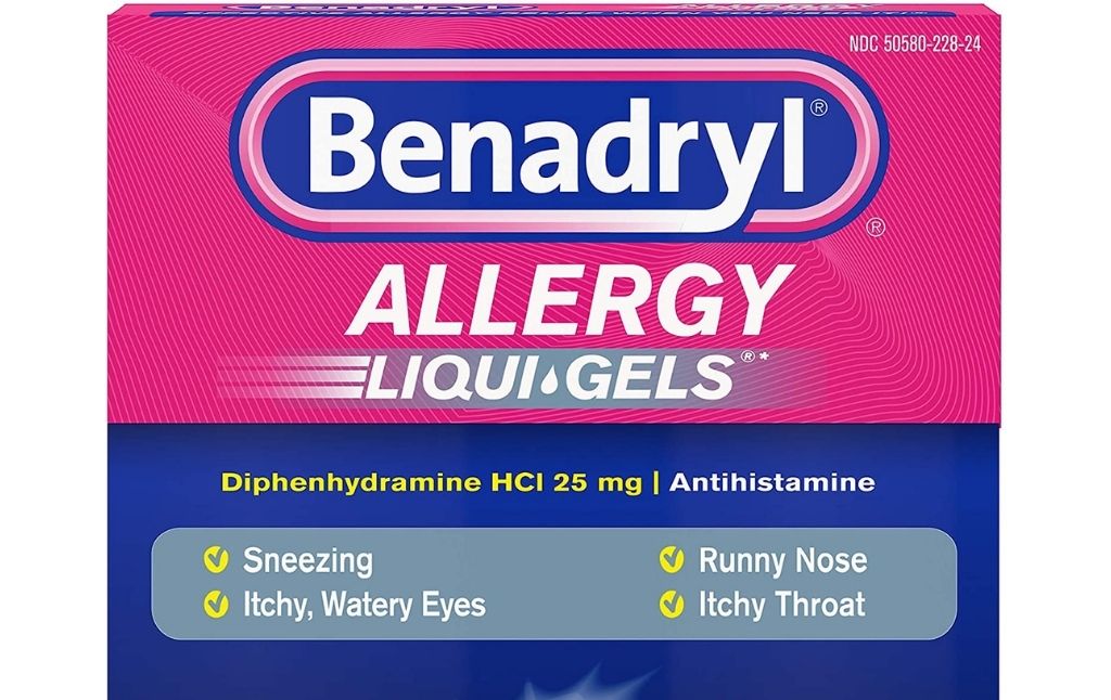 benadryl allergy liquigels