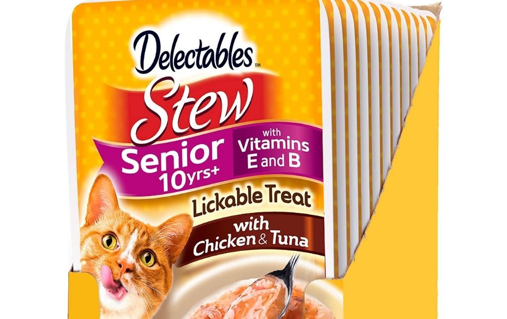 delectables cat food