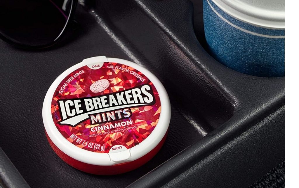 ice breakers mints cinnamon