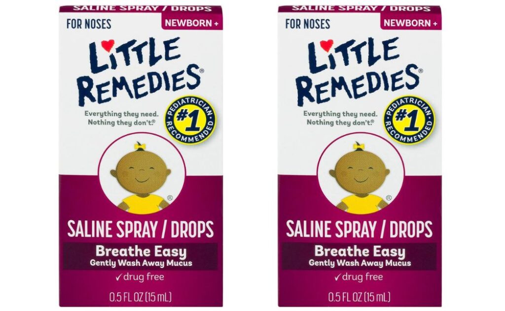 little remedies saline spray