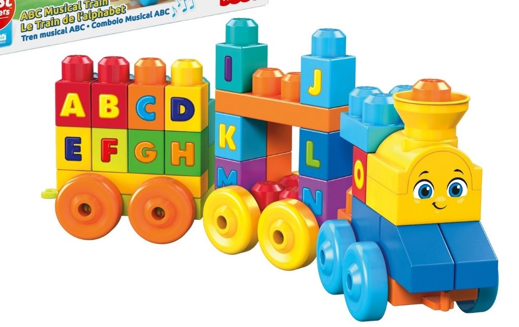 mega bloks abc train