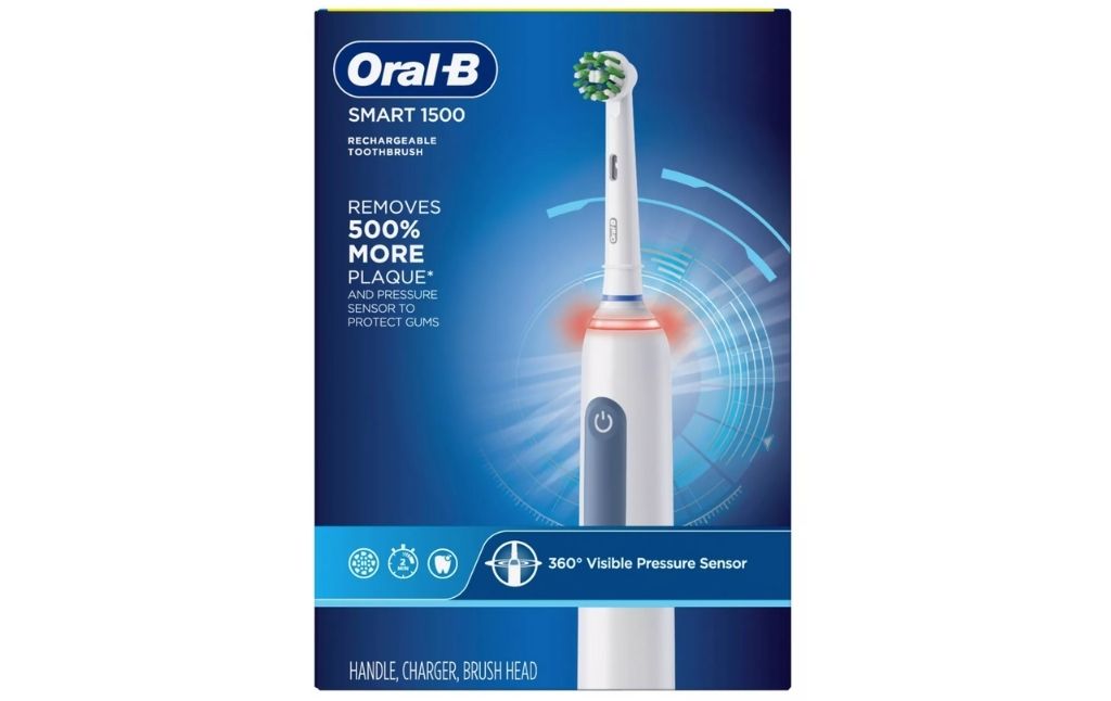 oral b smart 1500 electric toothbrush