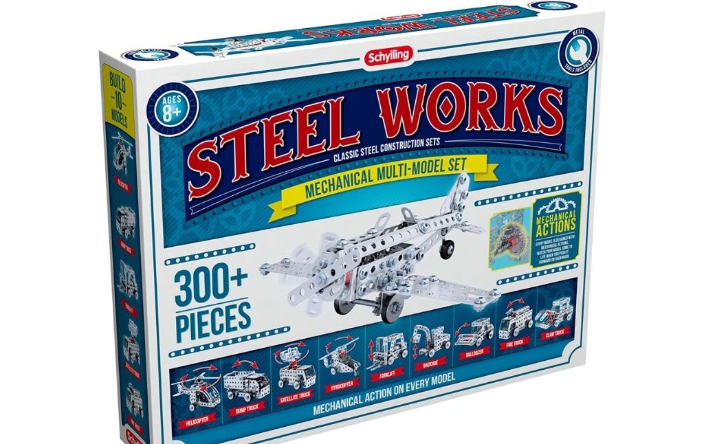 steel works mechanical model set