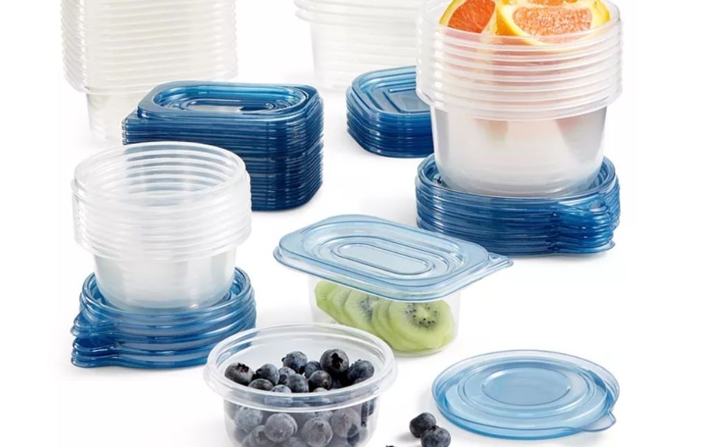 100 piece food storage set