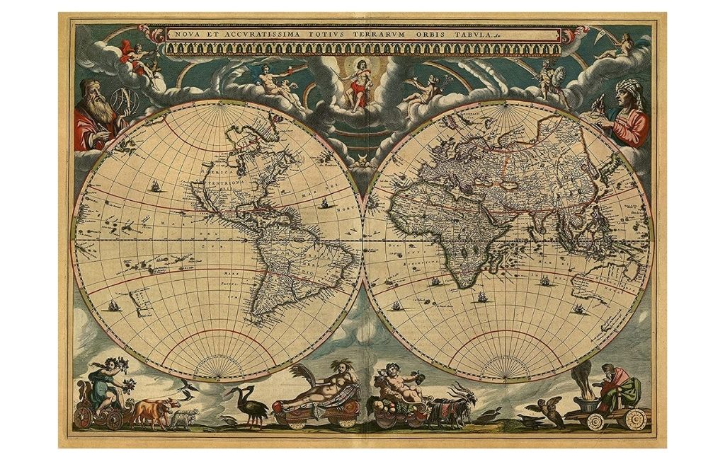 1000 piece world map puzzle