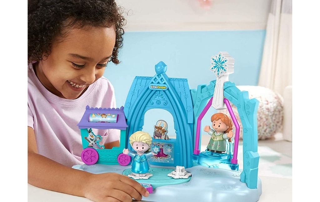 disney frozen ice skating set